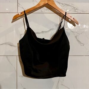 Dynamite Clothing Satin Cowl Neck Camisole Tank
